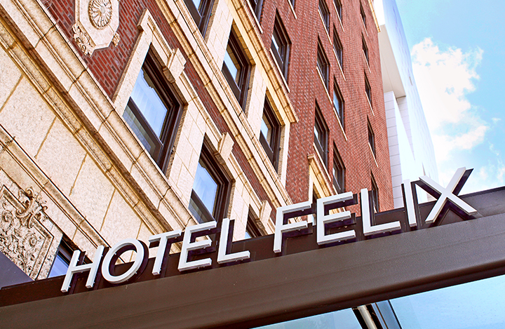 Oxford Capital Hotel Felix exterior awning