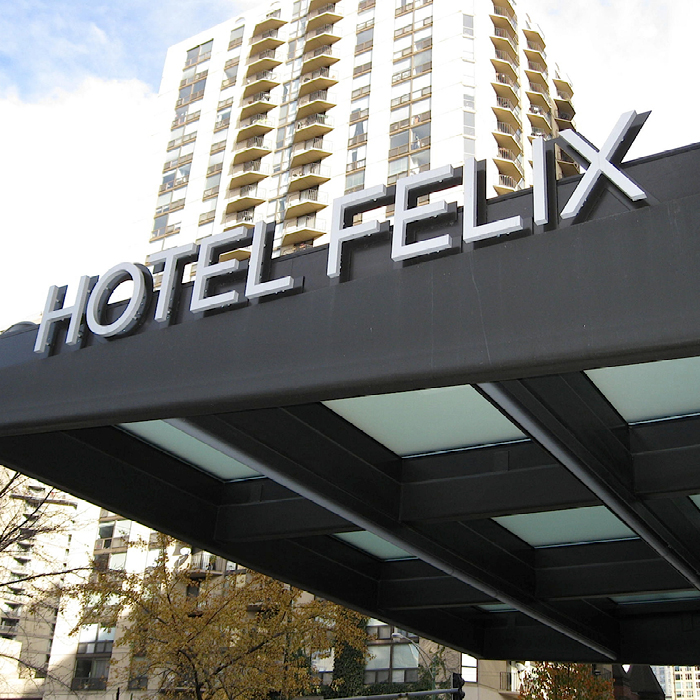 Oxford Capital Hotel Felix outdoor awning