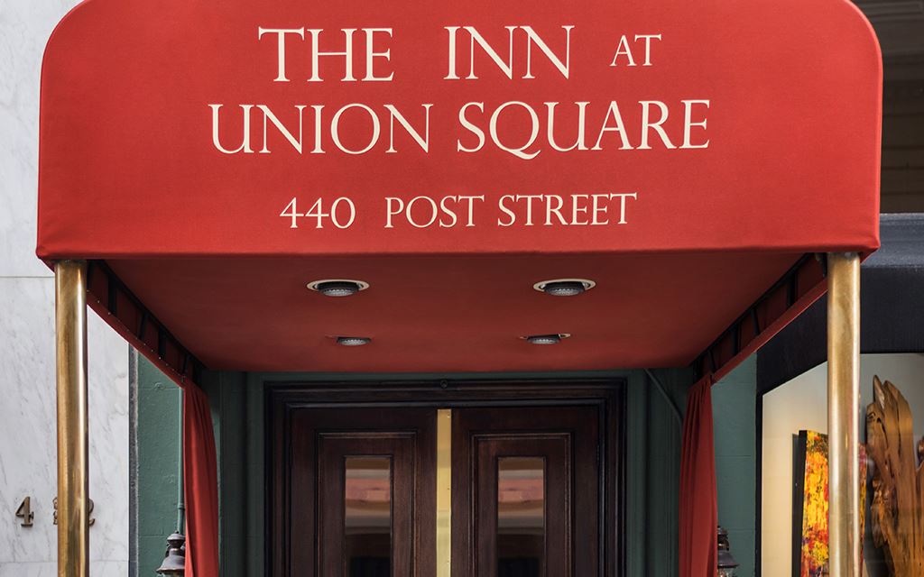 The Inn at Union Square awning